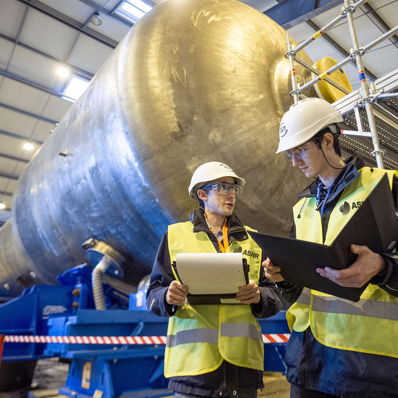 Inspection dans une centrale nucléaire
