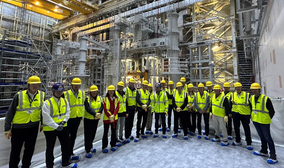 INRA visite l'installation ITER