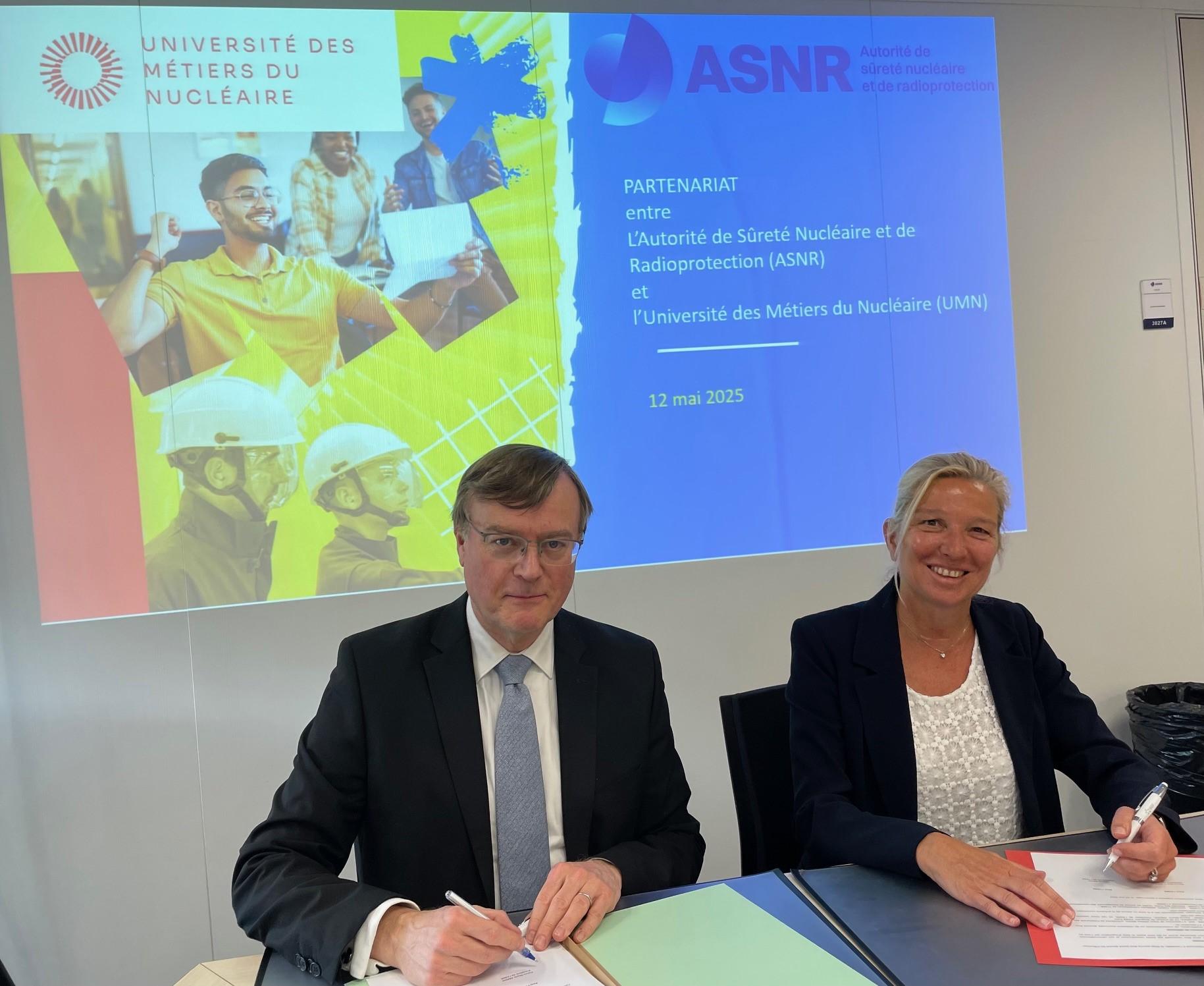 Partenariat UMN ASNR 2025 : signature