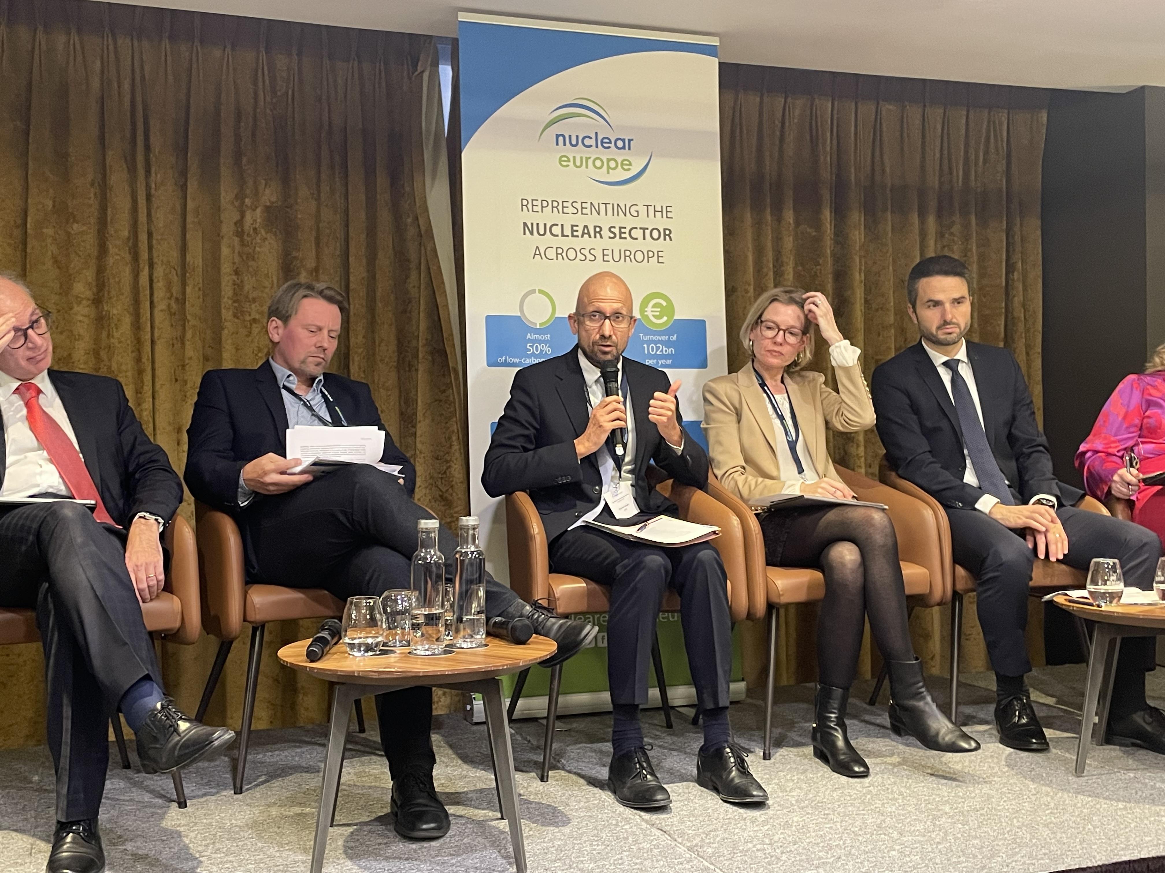 Olivier Gupta au séminaire annuel de NuclearEurope.