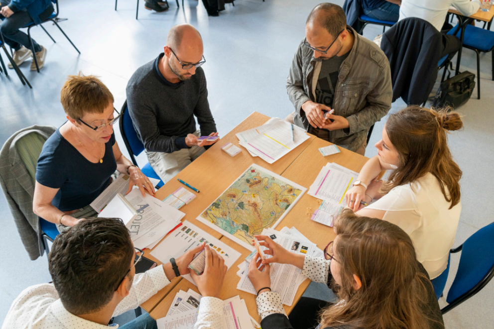 Atelier avec des citoyens
