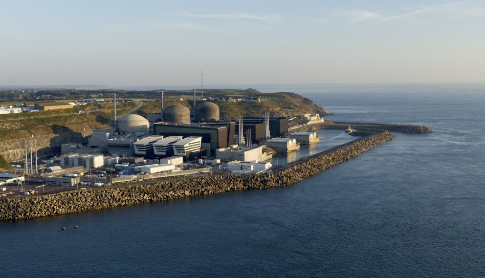 Site de Flamanville avec vue sur l'EPR - © Mickael Clemenceau