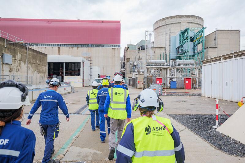 Inspection de revue de la centrale nucléaire de Cruas-Meysse 