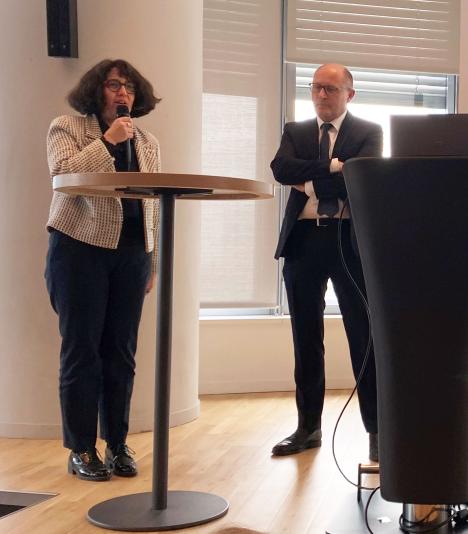 Stéphanie Guénot Bresson à la « Journée mer et nucléaire »