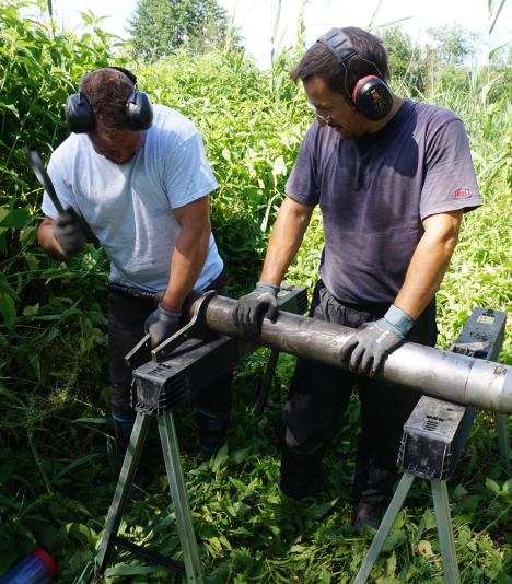 Extraction des archives sédimentaires
