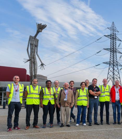 Inspection de revue à la centrale nucléaire de Cruas-Meysse